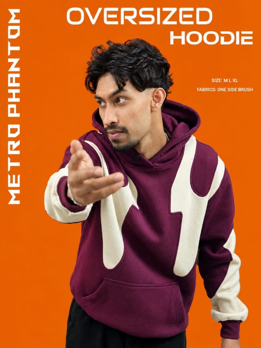 Metro Phantom Oversized Hoodie 